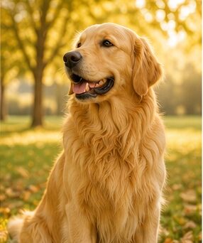 Golden no Parque