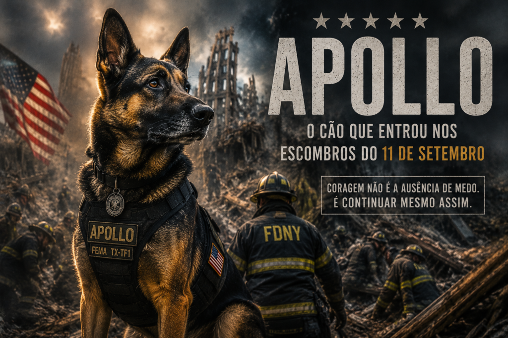 apollo Apollo, o cão herói do 11 de setembro